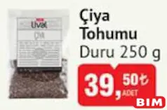 DURU LİVAL ÇİYA TOHUMU 250 G DURU LİVAL ÇİYA TOHUMU 250 G